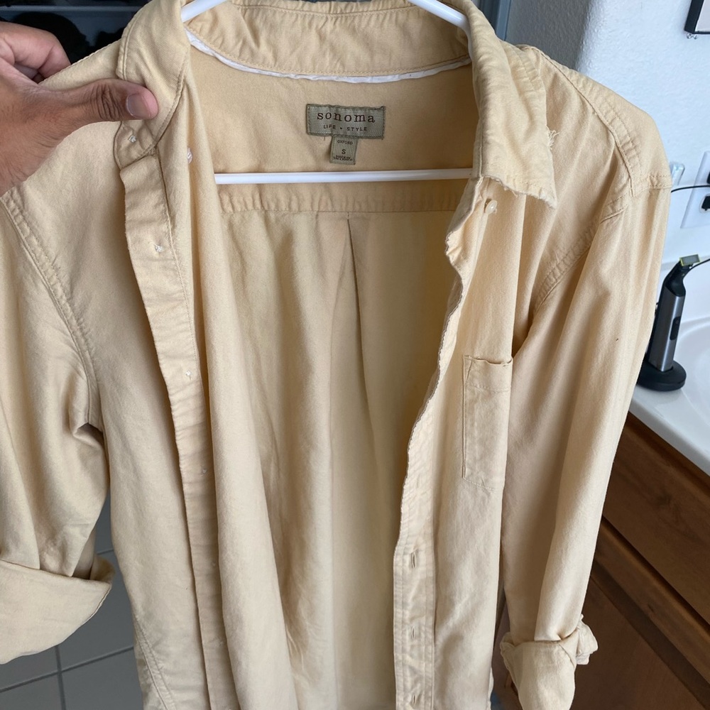 Vintage Sonoma Button Down - Distressed